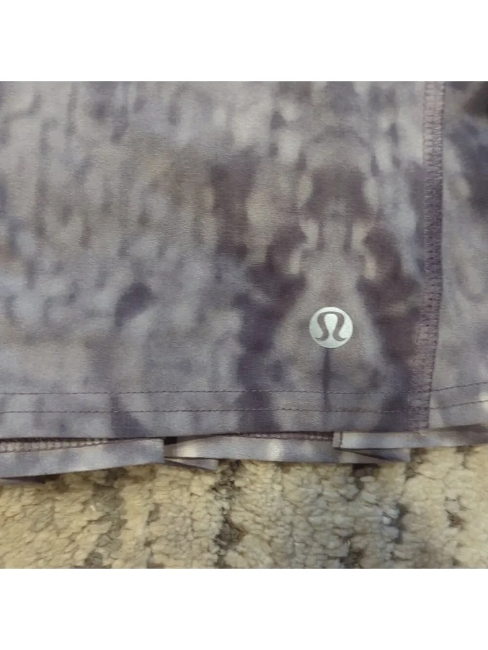 RARE Lululemon Run Speed Skirt Snowy Owl 6 tall